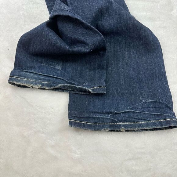 Mek Denim Women's Size 28x34 New York Bootcut Jeans Studded Flap Pockets - Picture 9 of 13